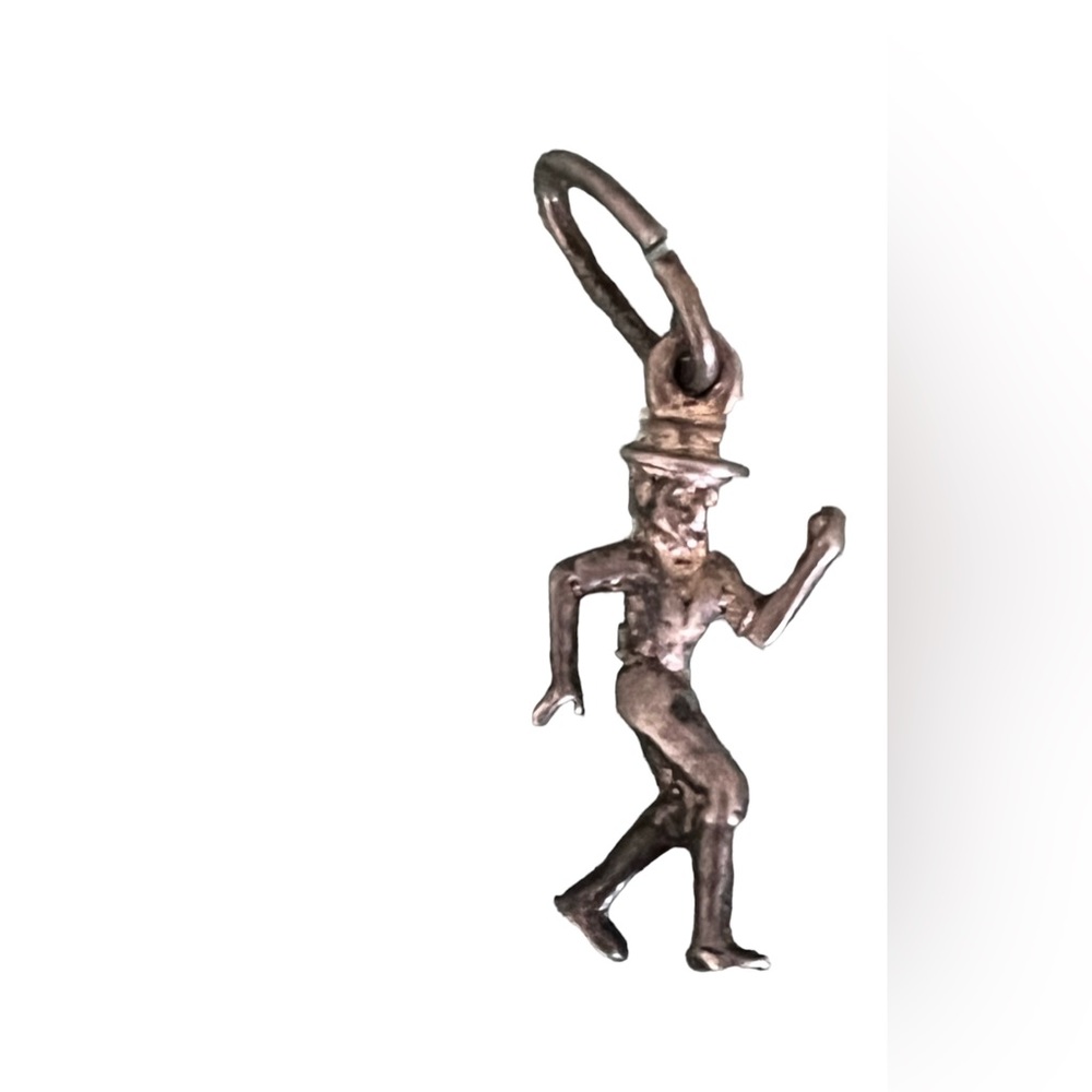 Vintage siver dancer charm
